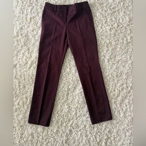 Ann Taylor women’s Deep Burgundy Dress Pants